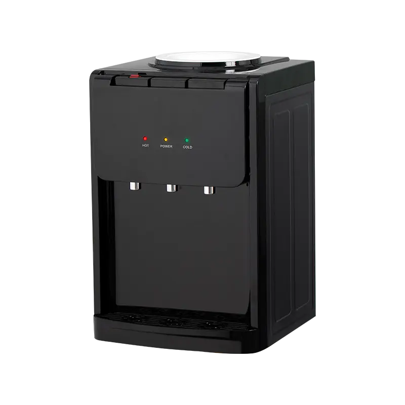 YR-2505T/YLR-2505T Černý stolní dávkovač vody s horním plněním