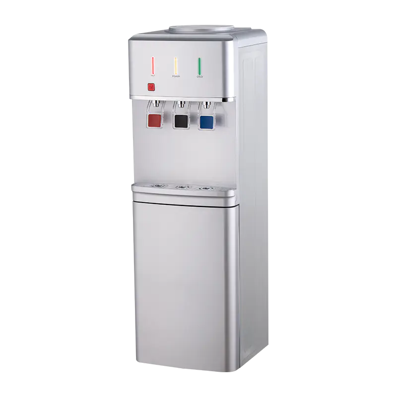 YR-2509/YLR-2509/YLR-2509Y Stříbrný třívýtokový vertikální dávkovač vody